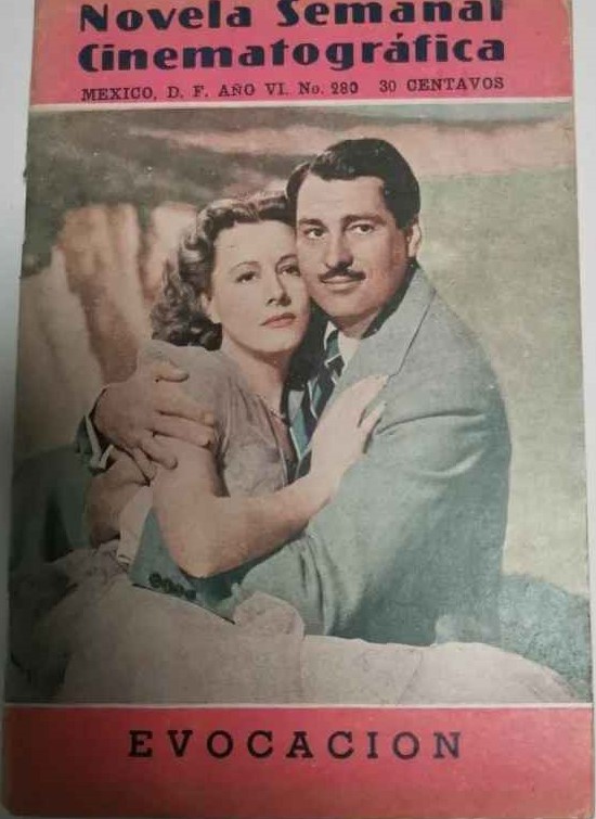 NOVELA SEMANAL CINEMATOGRAFICA magazine side cover Issue 280    1945